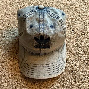 Acid wash adidas hat